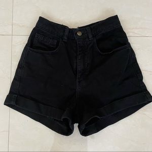 American Apparel high waisted shorts